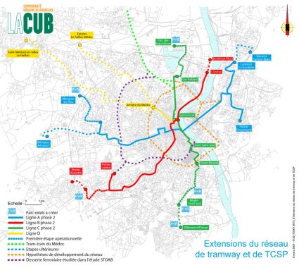 Quel rÃ©seau de transports en commun pour Bordeaux?